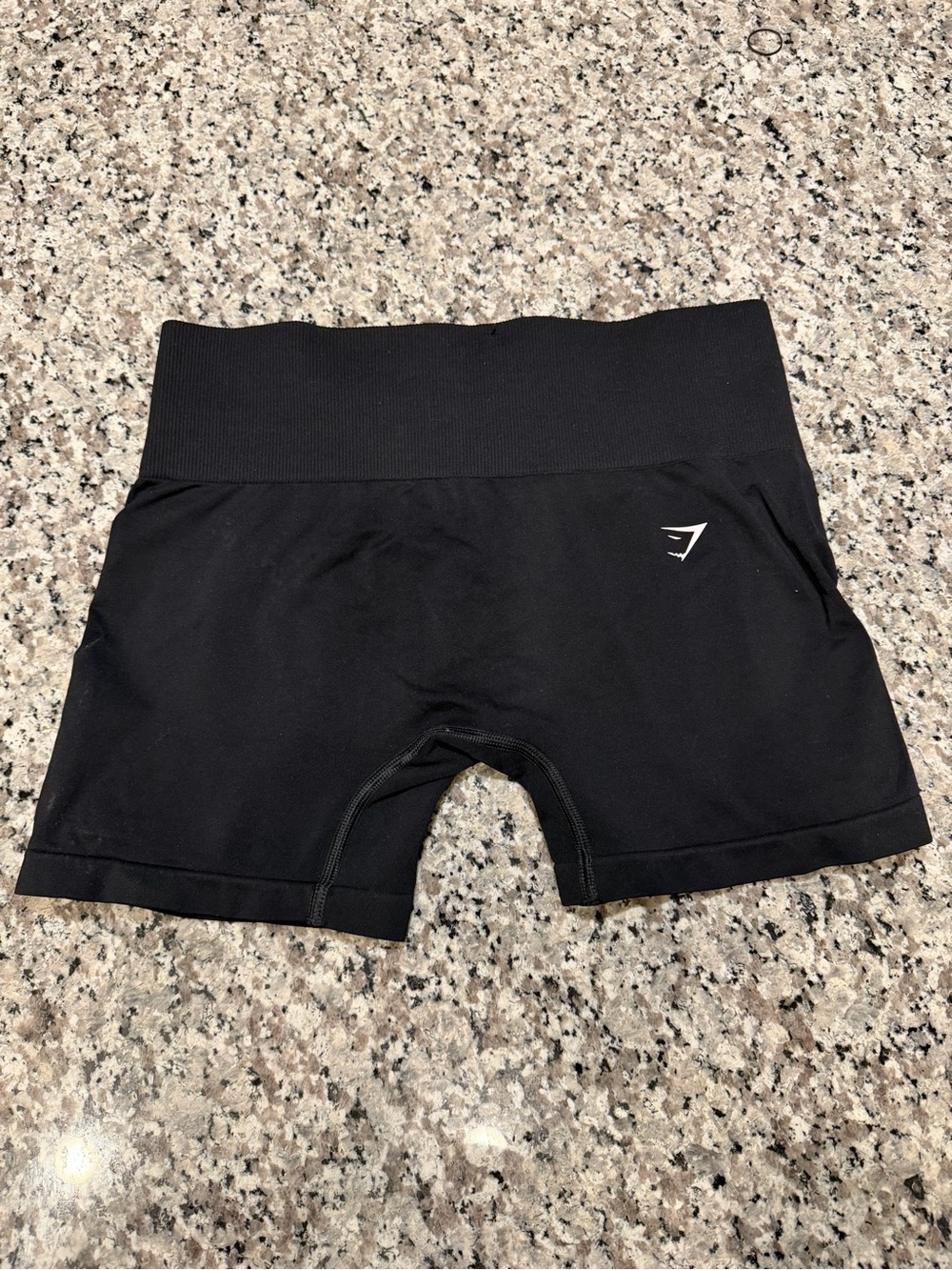 Gymshark Black Seamless High-Waist Bike Shorts